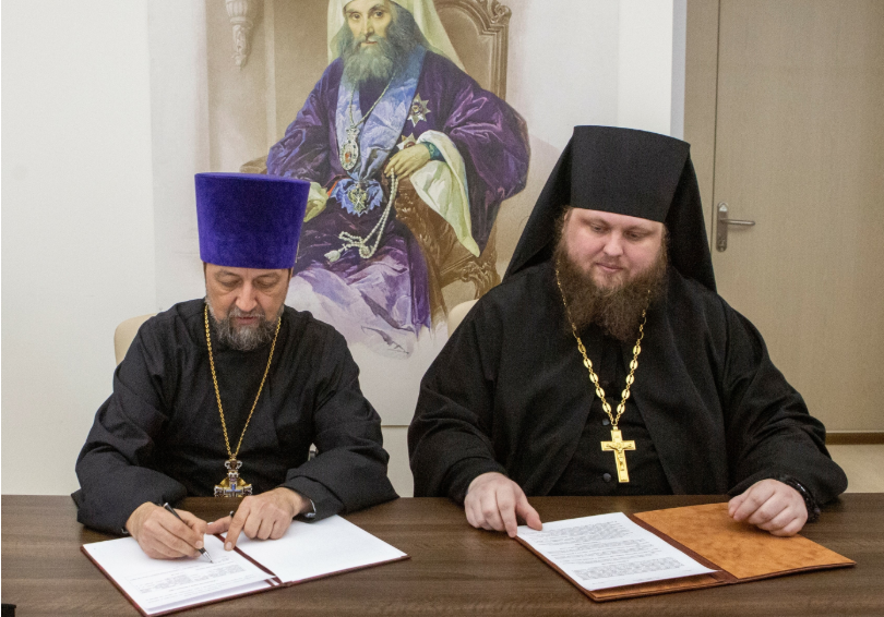 Синодальная библиотека Московского Патриархата заключила договор о сотрудничестве со Сретенской духовной семинарией