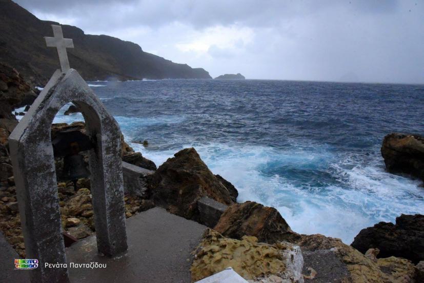 Το εκκλησάκι της Αγίας Πελαγίας στη Φελωτή των Κυθήρων που γιορτάζει σήμερα
