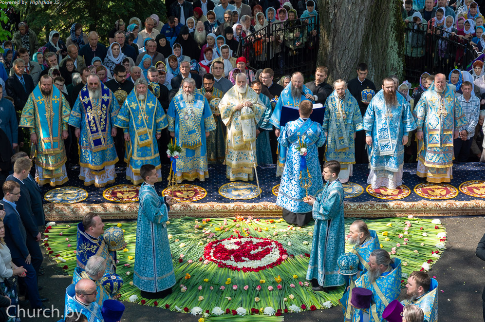 Патриарший экзарх всея Беларуси возглавил торжества в Жировичском монастыре по случаю праздника обретения Жировичской иконы Божией Матери