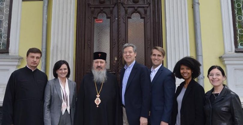Ambasadorul american pentru libertate religioasă a vizitat Mitropolia Basarabiei