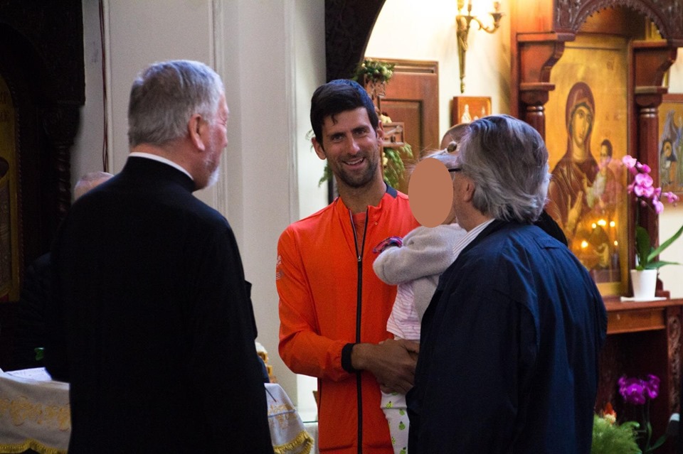 Liderul ATP s-a rugat în Biserica Sf. Sava din Paris înainte de Roland Garros