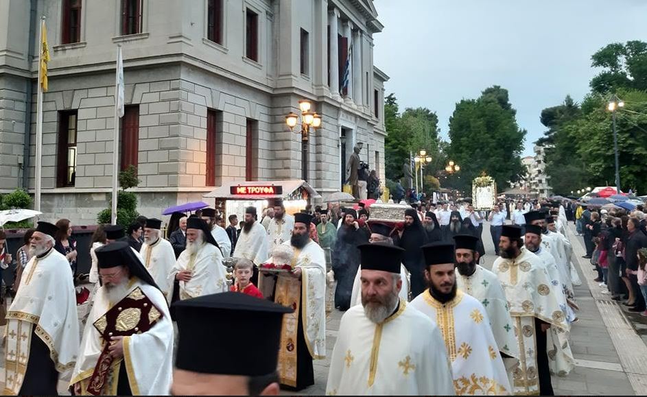 Μεγαλειώδης Λιτανεία των Πολιούχων Τριπόλεως