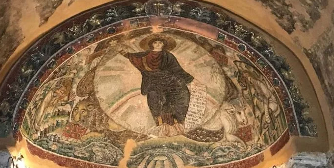 Στη Μονή Λατόμου μοναδικό στα παγκόσμια χρονικά ψηφιδωτό του έφηβου Ιησού Χριστού