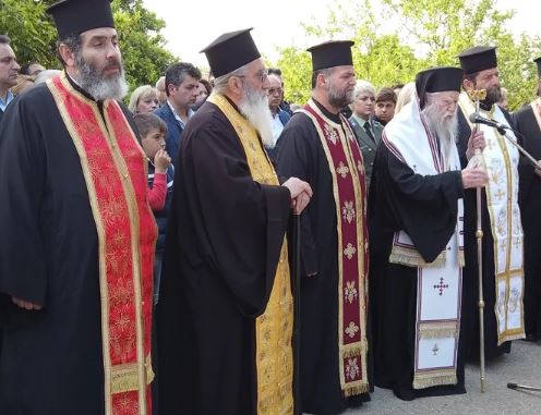 Ο Μητρ.Ηλείας τίμησε τον Πύργιο Οπλαρχηγό Χαράλαμπο Βιλάετη