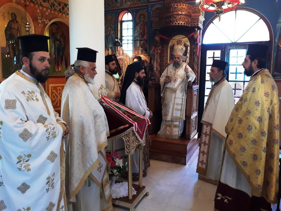 Η εορτή των αγίων Ραφαήλ, Νικολάου και Ειρήνης στην Καρδίτσα