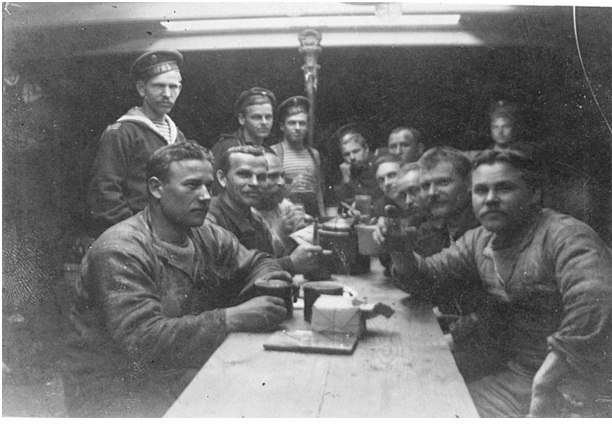 Επιμνημόσυνη δέηση στον τόπο ταφής Ρώσων ναυτικών