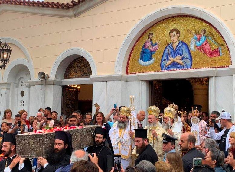 Πάνδημος Εορτασμός στο Νέο Προκόπιο Ευβοίας για τον Άγιο Ιωάννη το Ρώσσο