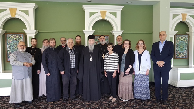 Ο Μητρ. Ναυπάκτου δίδαξε Θεολογία σε υποψήφιους Διδάκτορες στην Αμερική