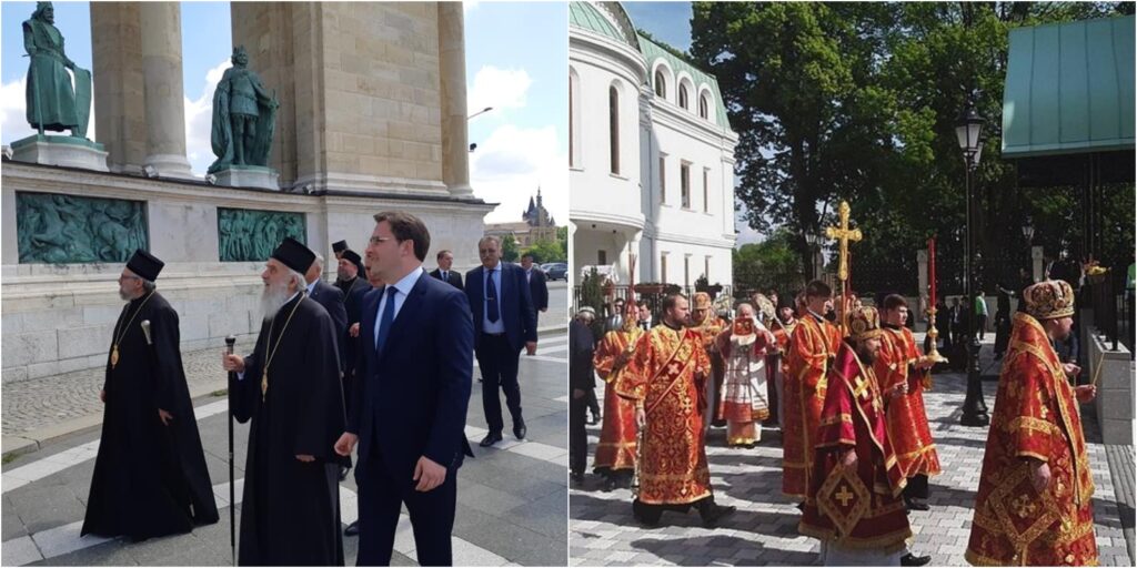 Serbian, Russian Patriarchs in Budapest, Strasbourg, respectively