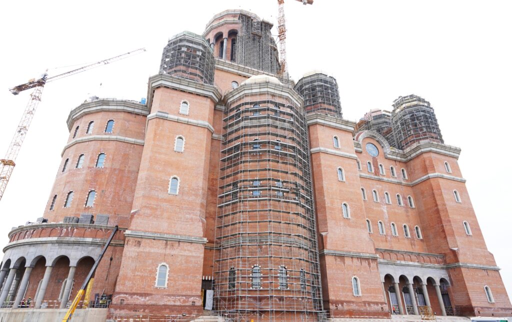 Cele mai noi imagini în care este surprinsă Catedrala Mântuirii Neamului