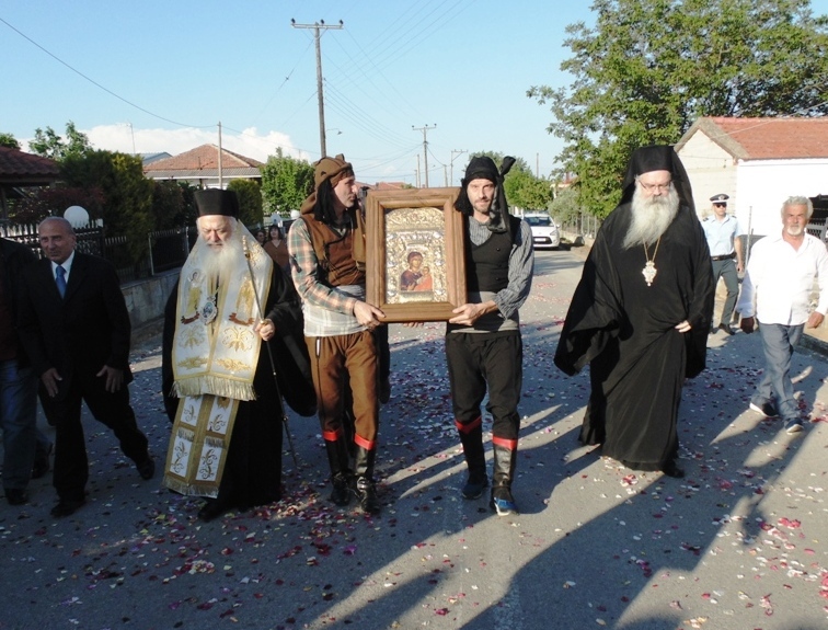 Η εικόνα της Παναγίας Σουμέλα στις Σέρρες- Συγκινητικές στιγμές