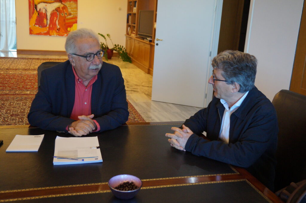 Συνάντηση Κ. Γαβρόγλου με τον Πρόεδρος της ΑΔΙΠ