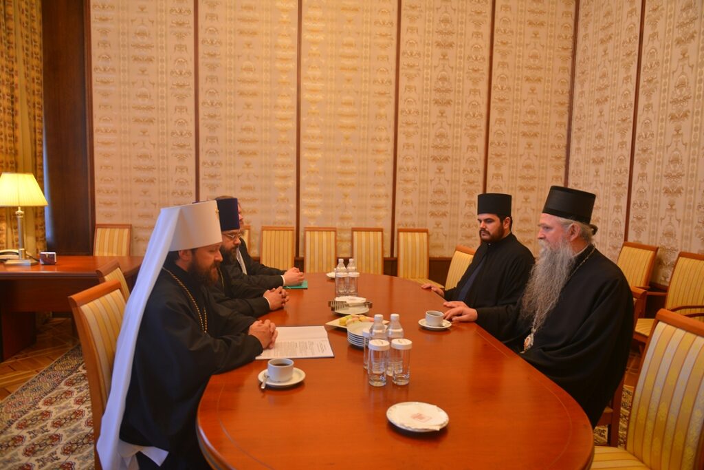 Председатель ОВЦС встретился с иерархом Сербского Патриархата