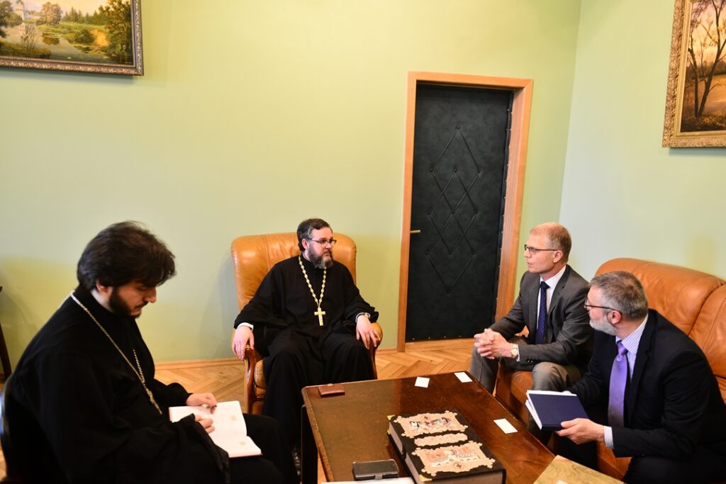 DECR secretary for far abroad countries meets with the head of International Committee of the Red Cross delegation in Russia, Belarus and Moldova