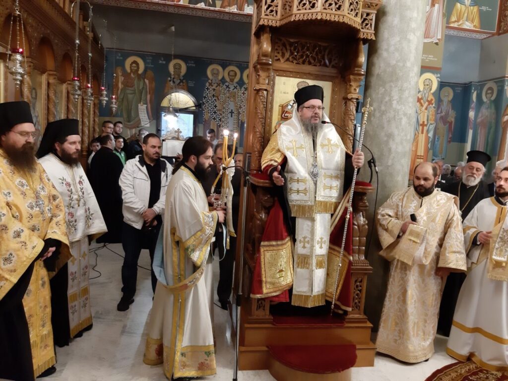 Ο Μητρ.Λαρίσης στην Ελασσώνα για τον εορτασμό του Αγίου Αρσενίου