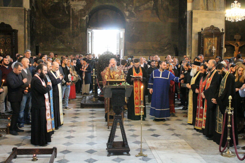 პარაკლისი სიონის საკათედრო ტაძარში