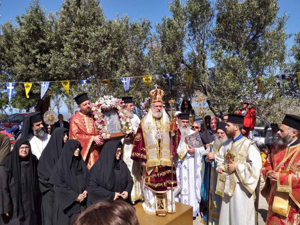 Πανηγύρισε η Ιερά Μονή Ζωοδόχου Πηγής στην Άνδρο