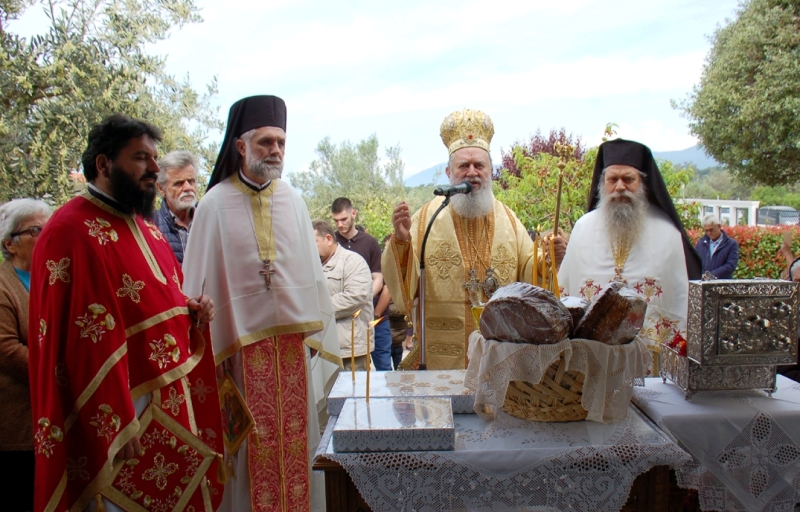 Στο παρεκκλήσιο του Αγ. Ισιδώρου Ροβιών ο Μητρ. Χαλκίδος