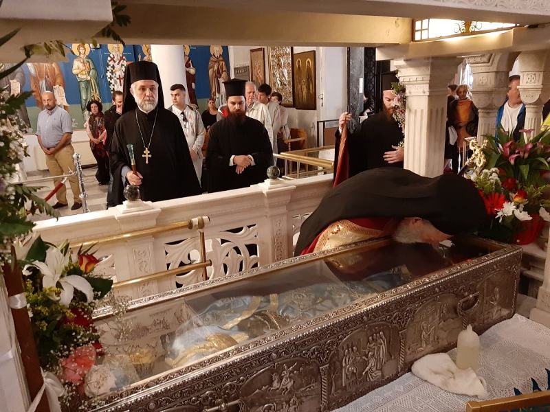 Τα αποκαλυπτήρια του Ψηφιδωτού στο Ι.Ν. Αγ. Ιωάννου Ρώσσου