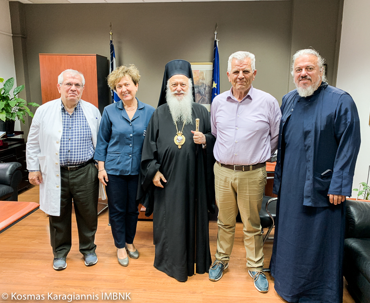 Συγκίνηση στη Θεία Λειτουργία στο Νοσοκομείο Βεροίας