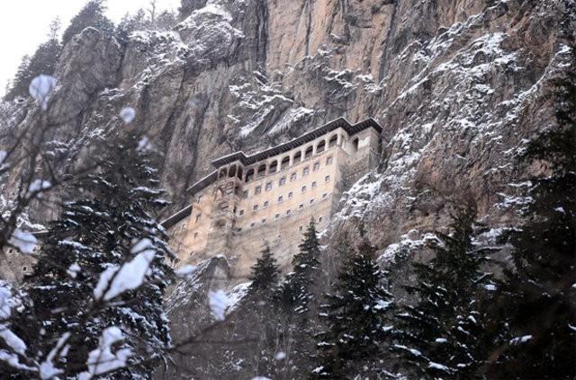Trabzon’s famous Sümela Monastery opened
