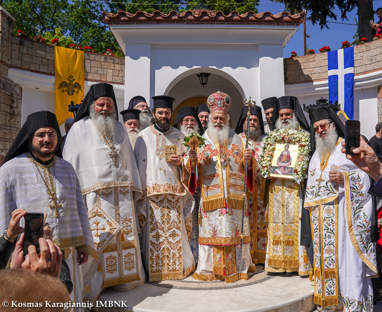 Πανηγύρισε η Ιερά Μονή Παναγίας Δοβρά Βεροίας επί τη εορτή της Ζωοδόχου Πηγής