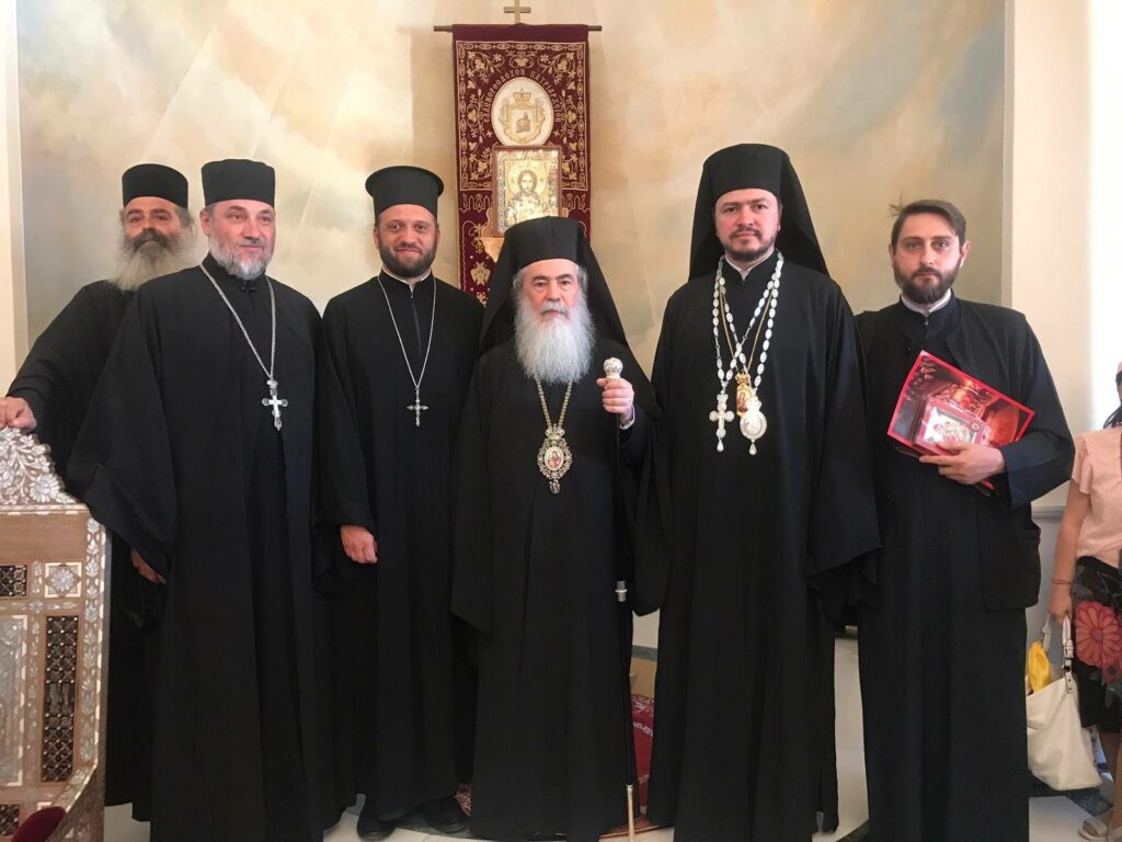 Episcopul Basarabiei de Sud s-a întâlnit cu Patriarhul Ierusalimului