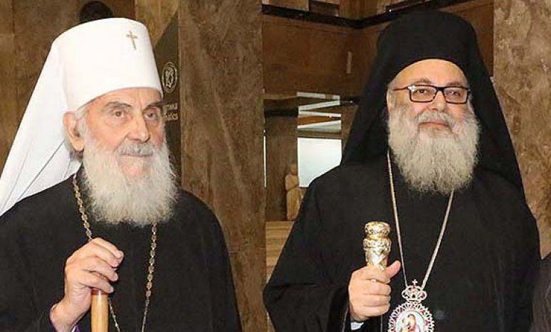 Патријарх Иринеј у посети Антиохијској Патријаршији