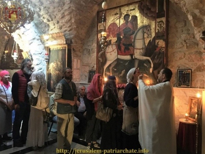 The Feast of St. George the Great Martyr and Trophy-Bearer at the Jerusalem Patriarchate