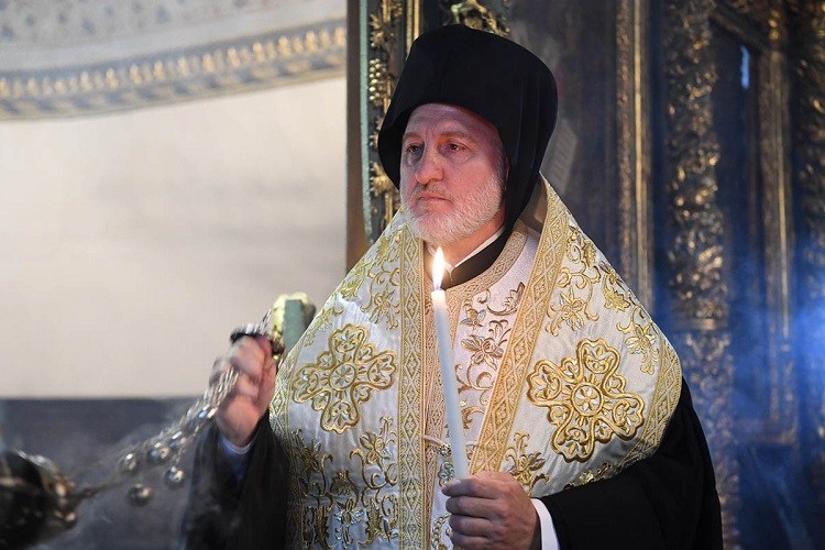 Archbishop Elpidophoros Holds Teleconference Call with the Hierarchs and Clergy