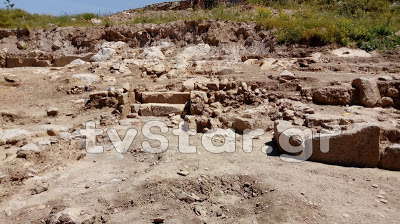 Αρχαία πόλη αναδύεται έξω από το νέο νοσοκομείο Χαλκίδας