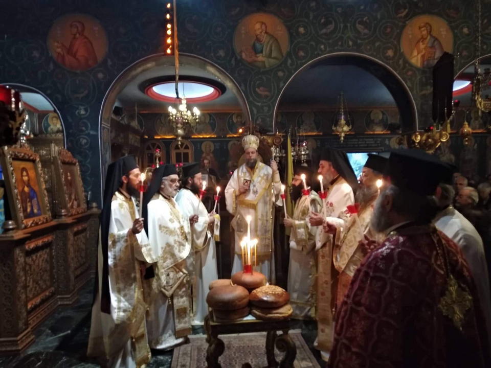 Τιμήθηκε η μνήμη της Οσίας Ματρώνης στη Νέα Ιωνία