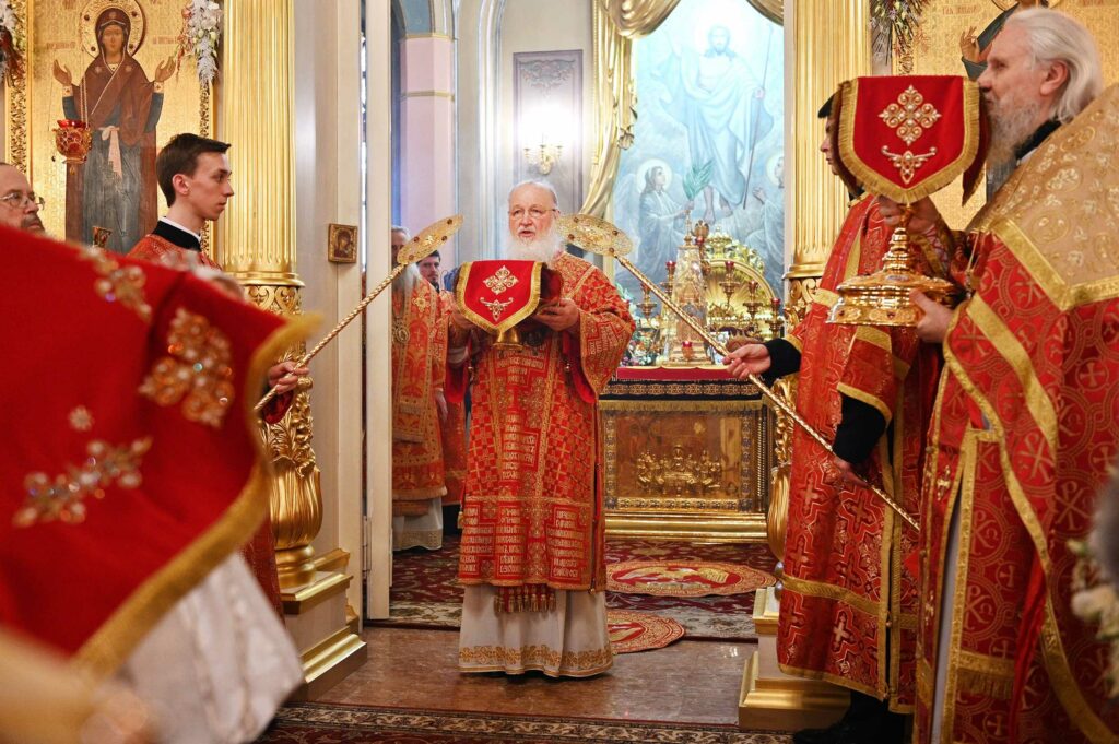 Слово Святейшего Патриарха Кирилла после Литургии в Покровском ставропигиальном монастыре