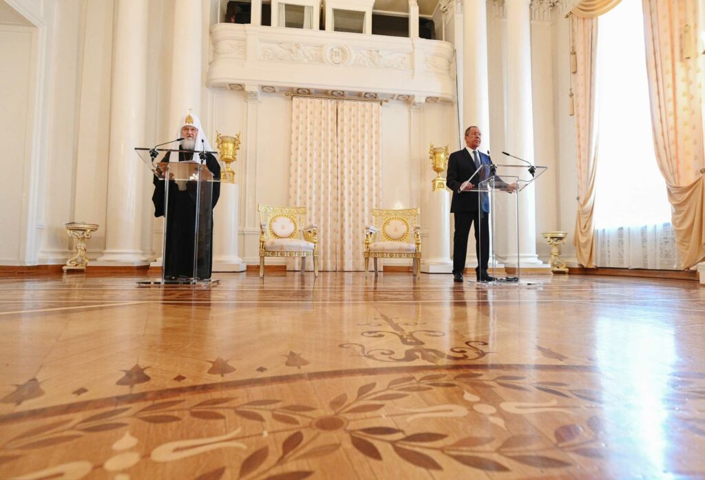 Primate of the Russian Orthodox Church attends Paschal reception at the Ministry of Foreign Affairs