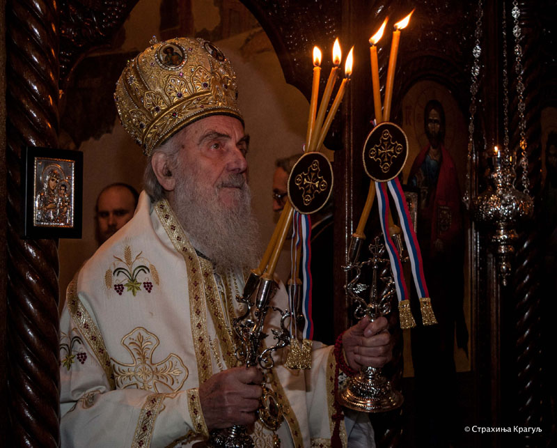 The Serbian Patriarch after two centuries in the Gomionica monastery