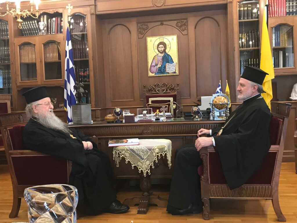 Στον Μητρ. Θεσσαλονίκης ο Αρχιεπ. Αμερικής