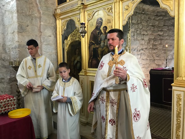 Easter celebrations in Cetinje, Montenegro