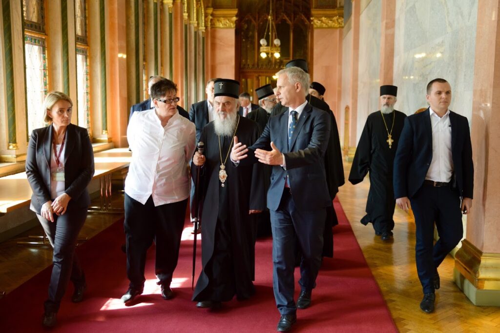 Патријарх Иринеј посетио Парламент у Будимпешти