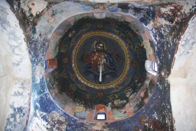Përmet/ Restaurim i pikturës murale në Kishën e Shën Mërisë