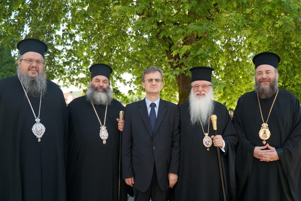 O Mητρ.Λαρίσης στον Ιερό Ναό Γενεθλίου της Θεοτόκου στο Γοργογύριο Τρικάλων