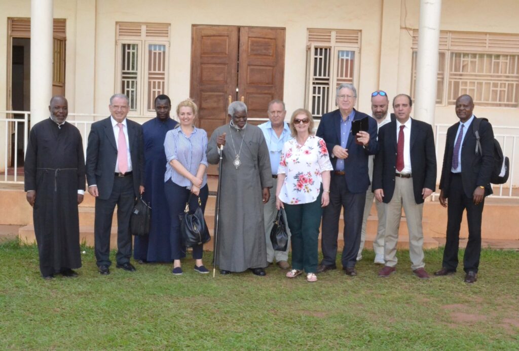 His Eminence Metropolitan Jonah Lwanga met the Honorary Consul of Uganda to Greece