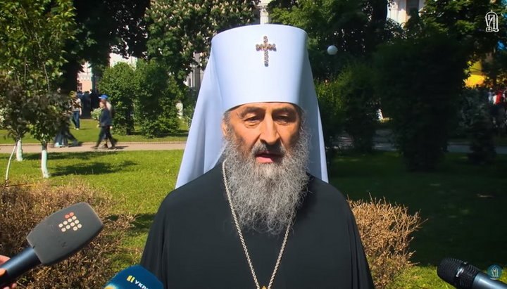 Metropolitan Onuphrius appealed to the President of Ukraine with a request for equal attitude to Ukrainian believers