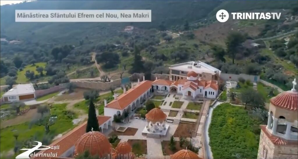 Ειδικό αφιέρωμα της Ρουμανικής Τηλεόρασης για το Μοναστήρι του Αγ. Εφραίμ Νέας Μάκρης