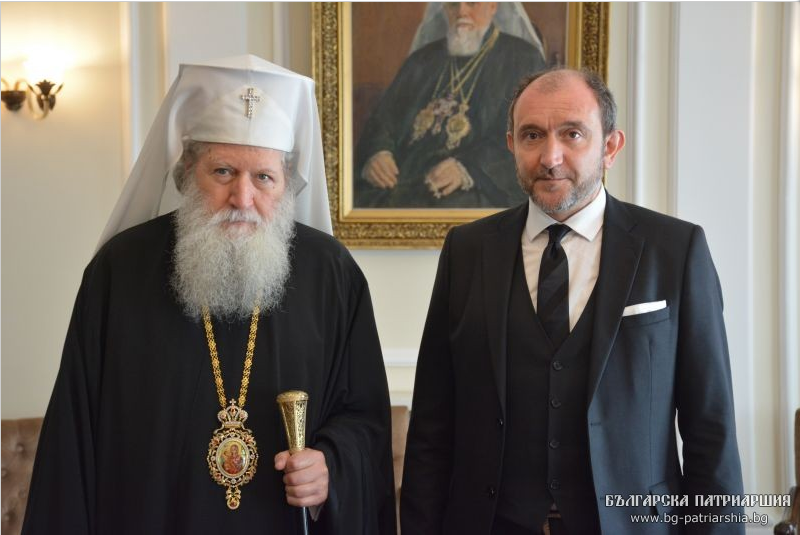 Με Βούλγαρο διπλωμάτη συναντήθηκε ο Πατρ. κ.κ. Νεόφυτος