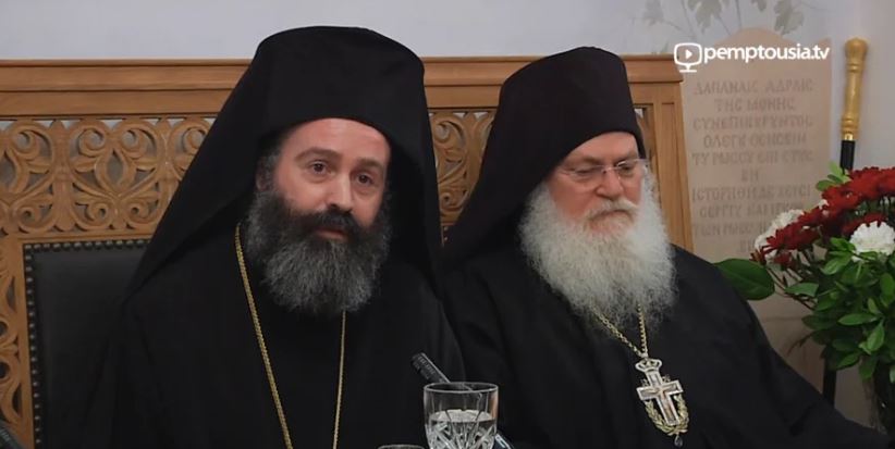 Η ομιλία του νέου Αρχιεπισκόπου Αυστραλίας στο Βατοπαίδι