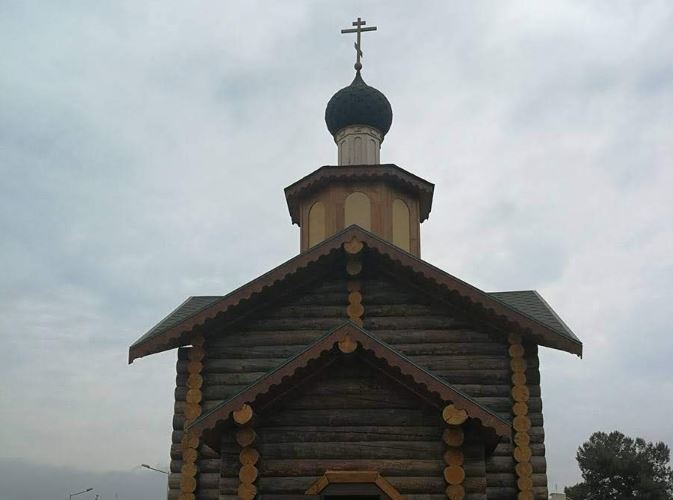 ΑΛΕΞΑΝΔΡΟΥΠΟΛΗ: Πανηγυρικός Εσπερινός στο ξύλινο Παρεκκλήσιο των Ρώσων Αγίων