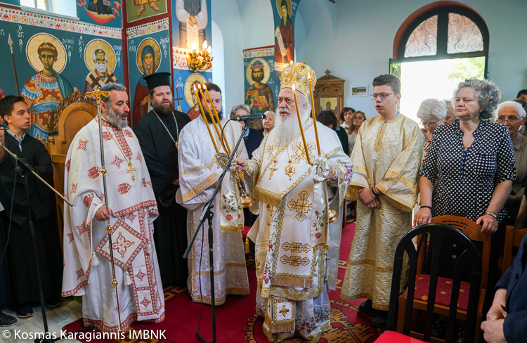 Στο Νοσοκομείο Ναούσης ιερούργησε ο Μητρ. Βεροίας