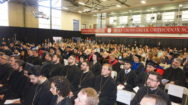 Ο Αρχιεπ. Αμερικής χαιρέτησε την τελετή αποφοίτησης στην Βοστώνη