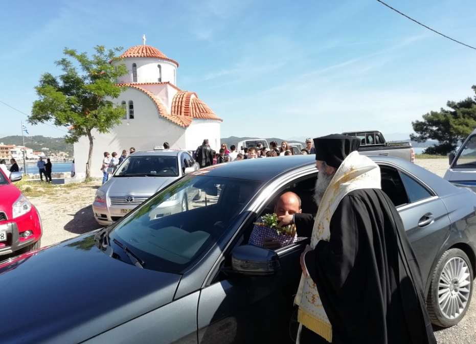 Τους οδηγούς του Γυθείου ευλόγησε ο Μητρ. Μάνης