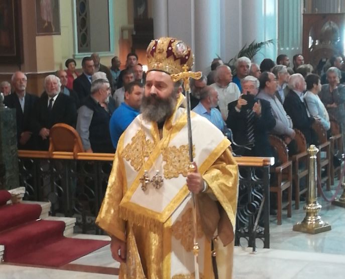 Ο Αρχιεπ. Αυστραλίας στον Άγιο Μηνά Ηρακλείου